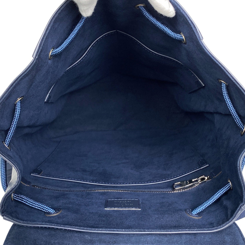 ルイ・ヴィトン クリストファー MM バックパック デイパック リュック エピ ブルーマリーヌ M58868 メンズ 【中古】brbag