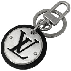 ルイ・ヴィトン キーホルダー LV サークル バッグチャーム キーリング キーホルダー シルバーメッキ シルバー M00741 レディース 【中古】brbag