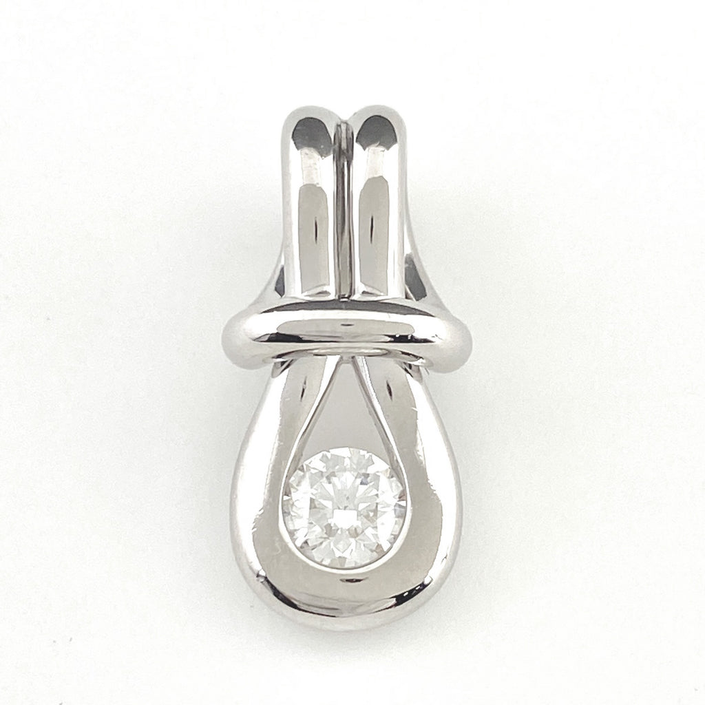 FOREVERMARK フォーエバーマーク ダイヤモンド ペンダントトップ プラチナ 1Pダイヤ ペンダントトップ Pt900 ダイヤモンド レディース 【中古】brjwl