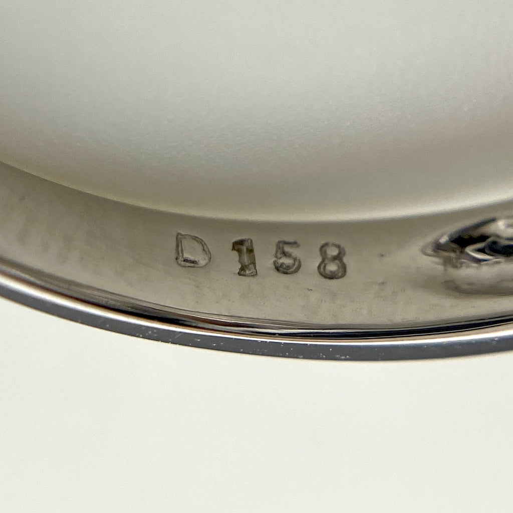 メレダイヤ デザインリング WG ホワイトゴールド 指輪 リング 15号 K18 WG ダイヤモンド レディース 【中古】nbjwl