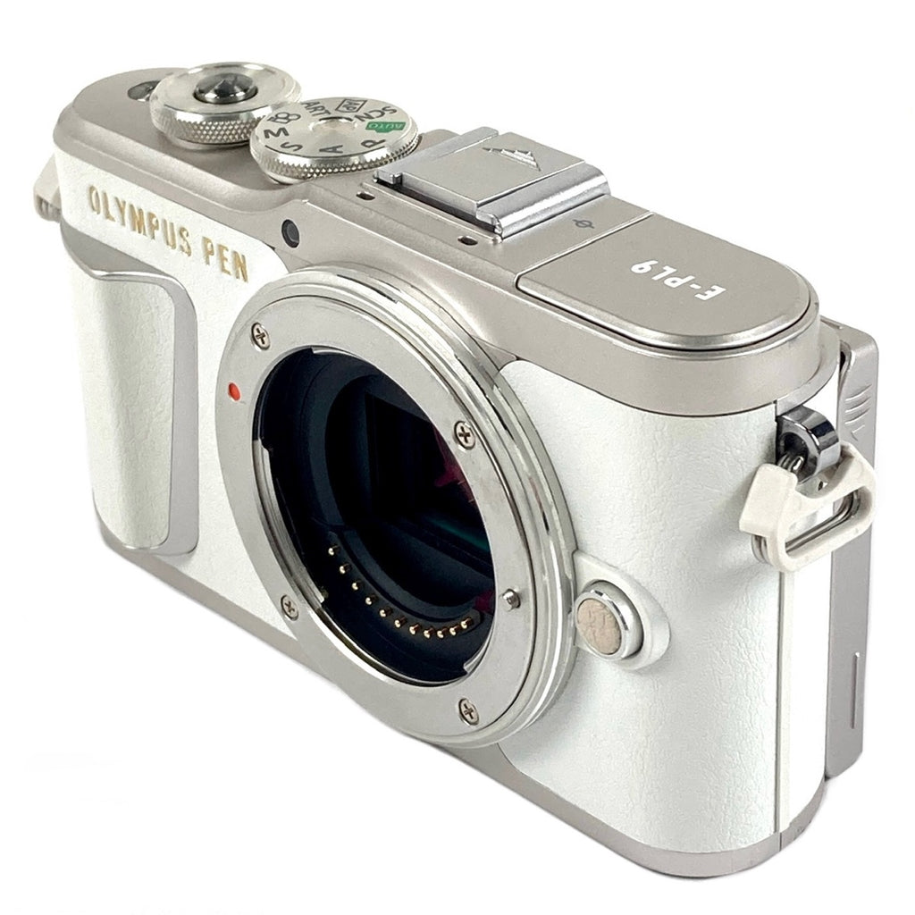 オリンパス OLYMPUS PEN E-PL9 EZダブルズームキット ホワイト デジタル ミラーレス 一眼カメラ 【中古】