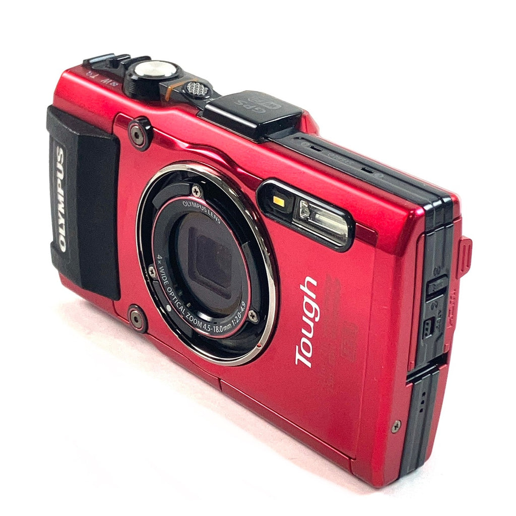 オリンパス OLYMPUS STYLUS TG-3 Tough レッド コンパクトデジタルカメラ 【中古】