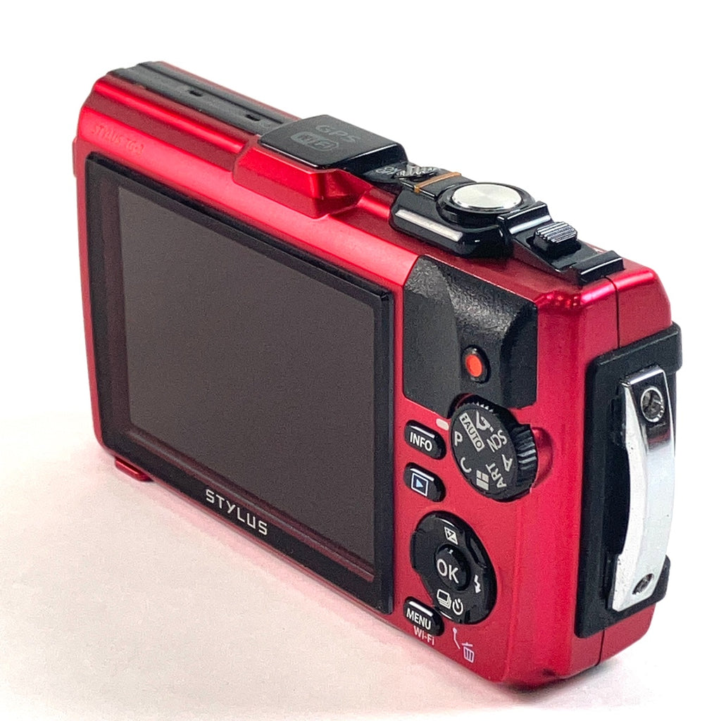 オリンパス OLYMPUS STYLUS TG-3 Tough レッド コンパクトデジタルカメラ 【中古】