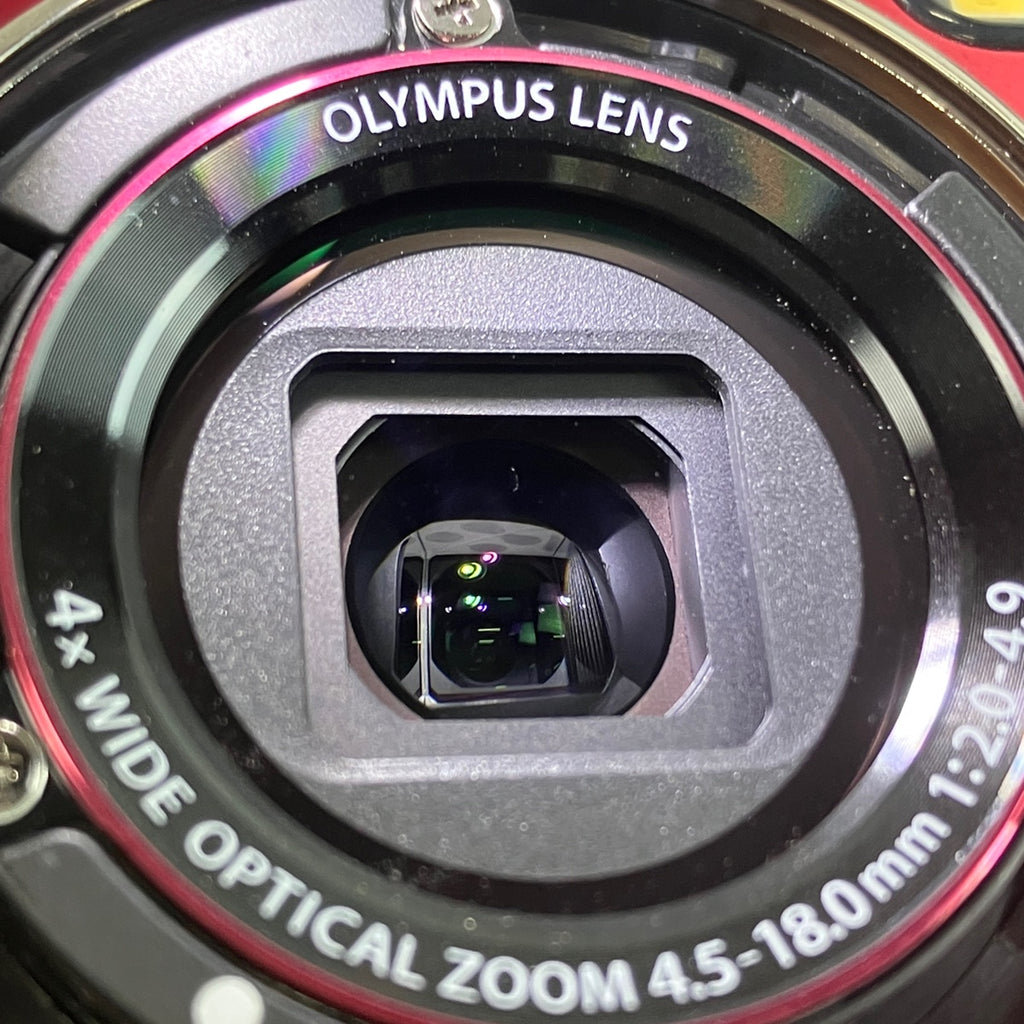 オリンパス OLYMPUS STYLUS TG-3 Tough レッド コンパクトデジタルカメラ 【中古】