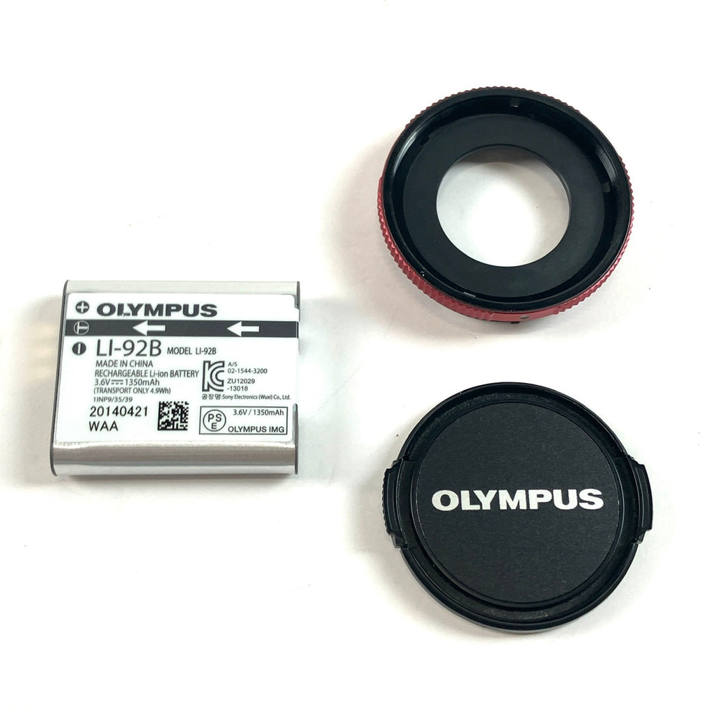 オリンパス OLYMPUS STYLUS TG-3 Tough レッド コンパクトデジタルカメラ 【中古】