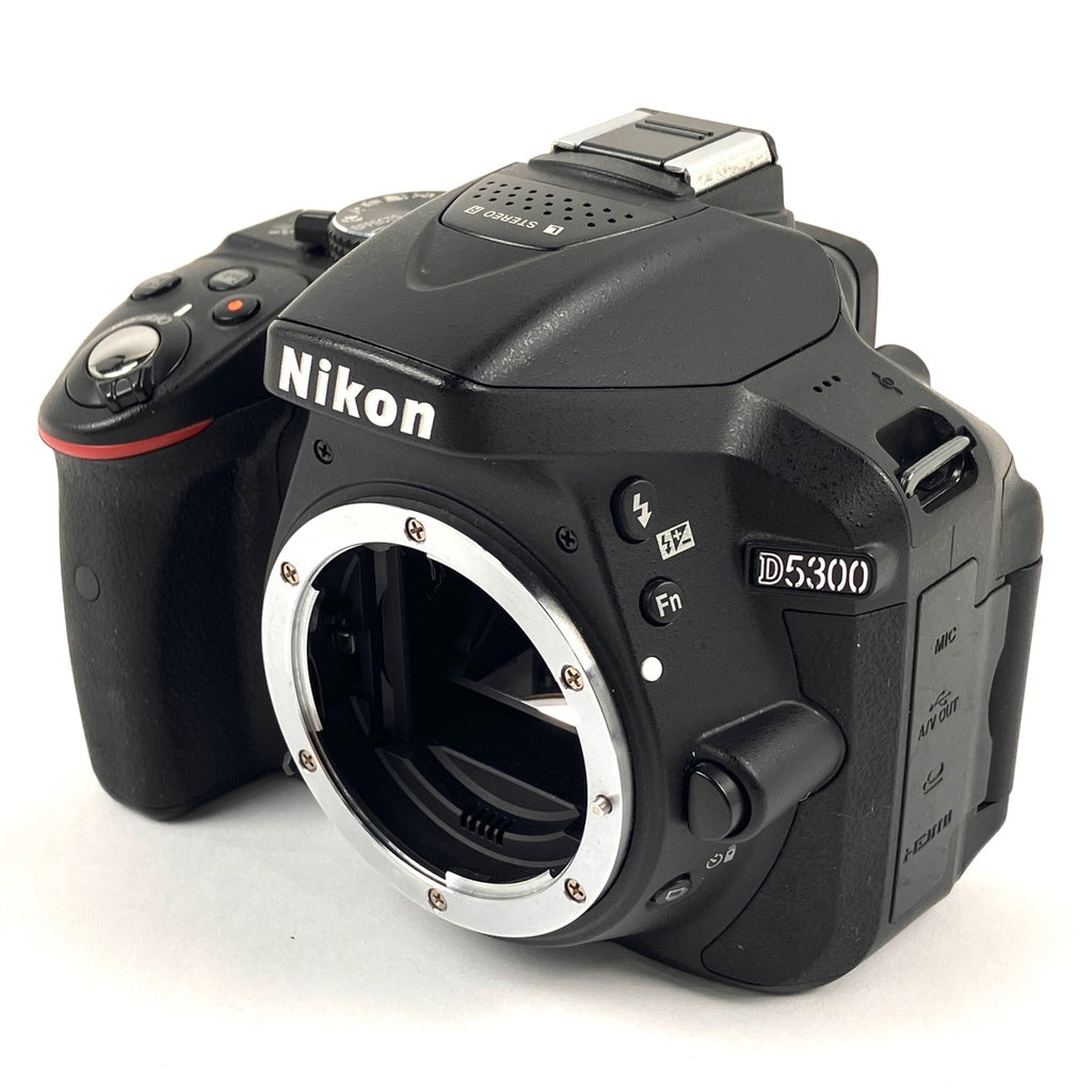 ニコン Nikon D5300 AF-P 18-55 VR レンズキット ブラック デジタル 一眼レフカメラ 【中古】