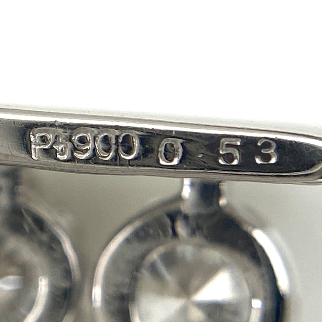 メレダイヤ デザインネックレス プラチナ ペンダント ネックレス Pt900 Pt850 ダイヤモンド レディース 【中古】nbjwl