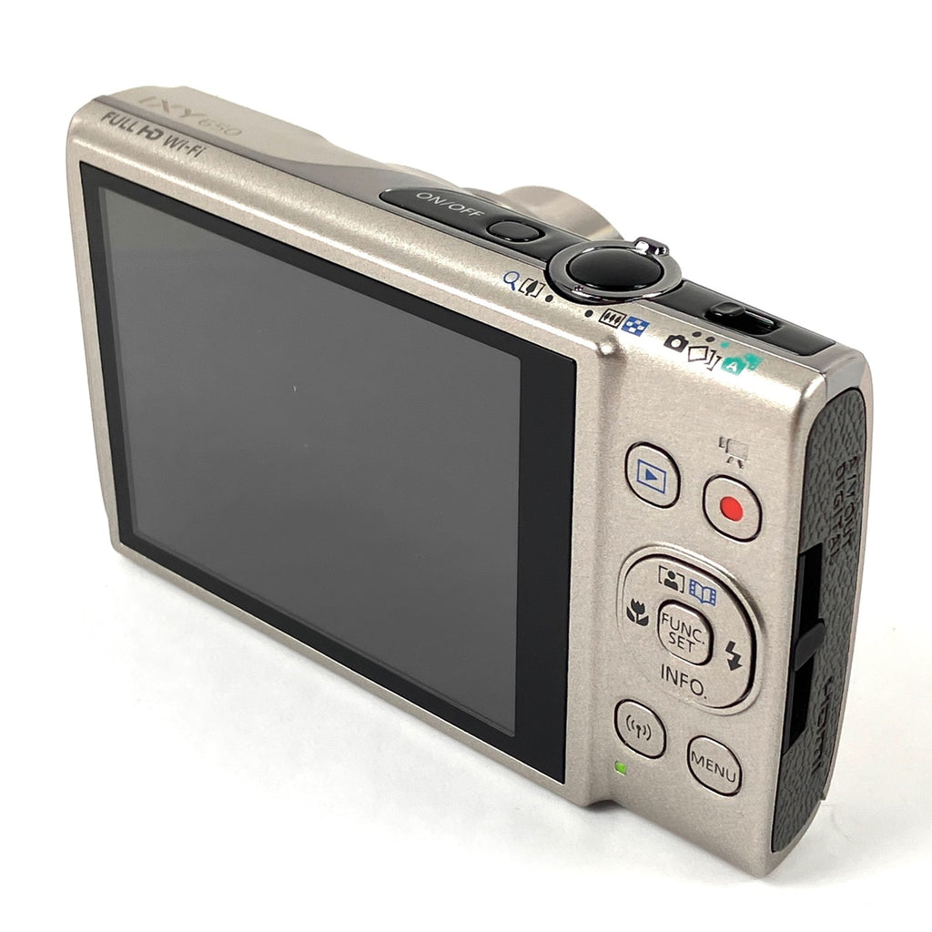 キヤノン Canon IXY 650 シルバー コンパクトデジタルカメラ 【中古】