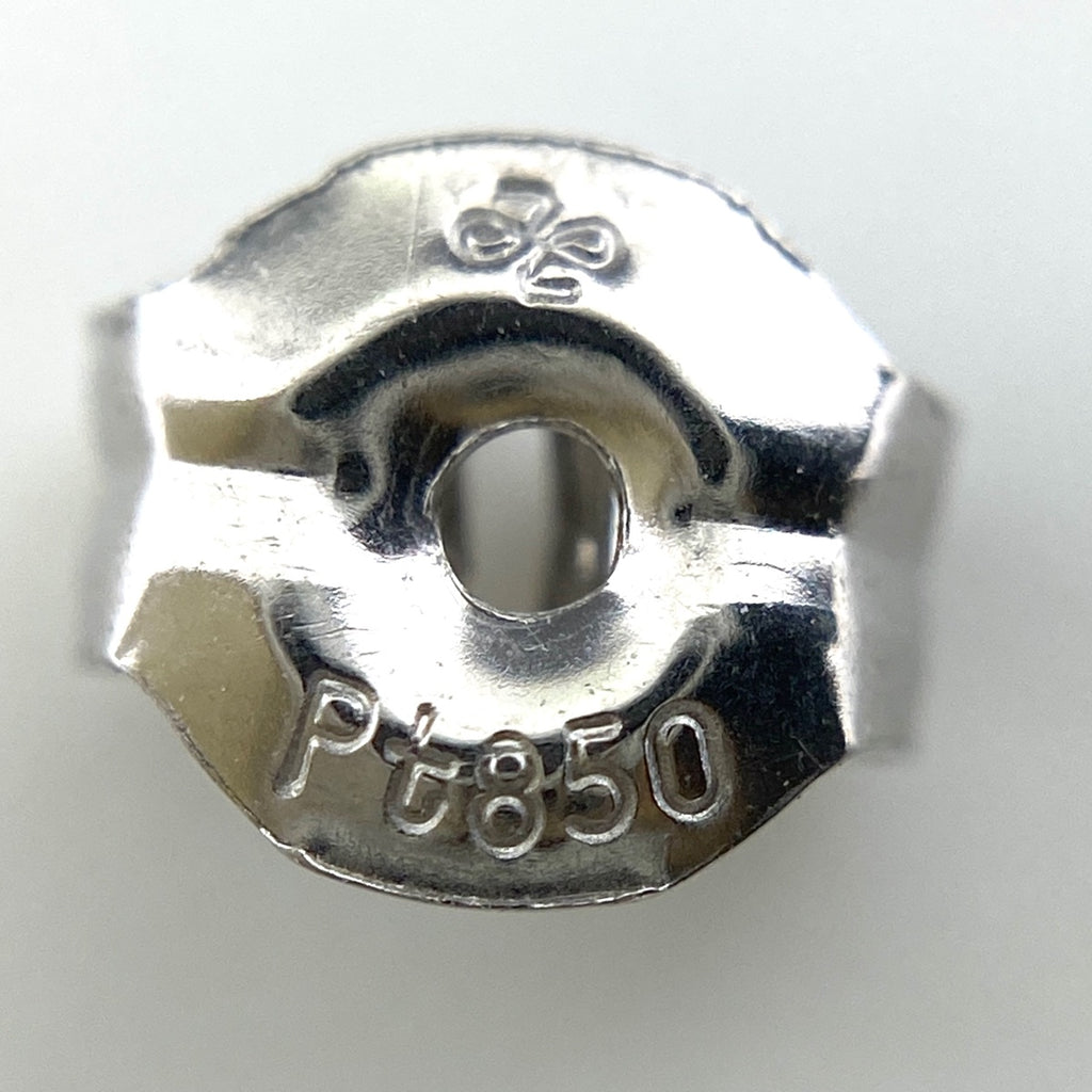 メレダイヤ デザインピアス プラチナ ピアス Pt850 ダイヤモンド レディース 【中古】nbjwl