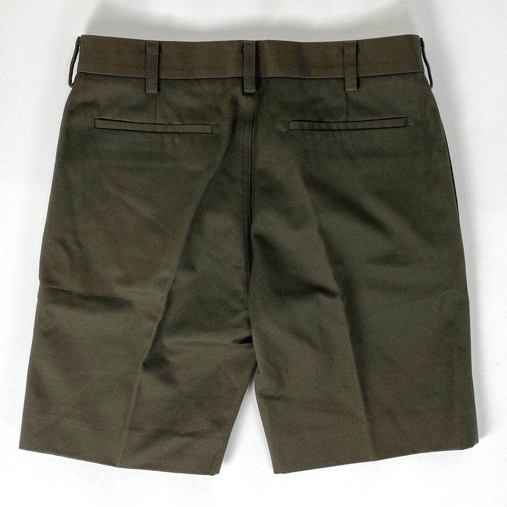 ルイ・ヴィトン ロゴボタン ショートパンツ ハーフパンツ カーキ ボトムス ショートパンツ コットン グリーン メンズ 【中古】brapp
