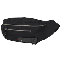 グッチ ロゴ ウエストバッグ シェリーライン ウェブ アビー ボディバッグ ショルダーバッグ ナイロン ブラック 246409 レディース 【中古】brbag