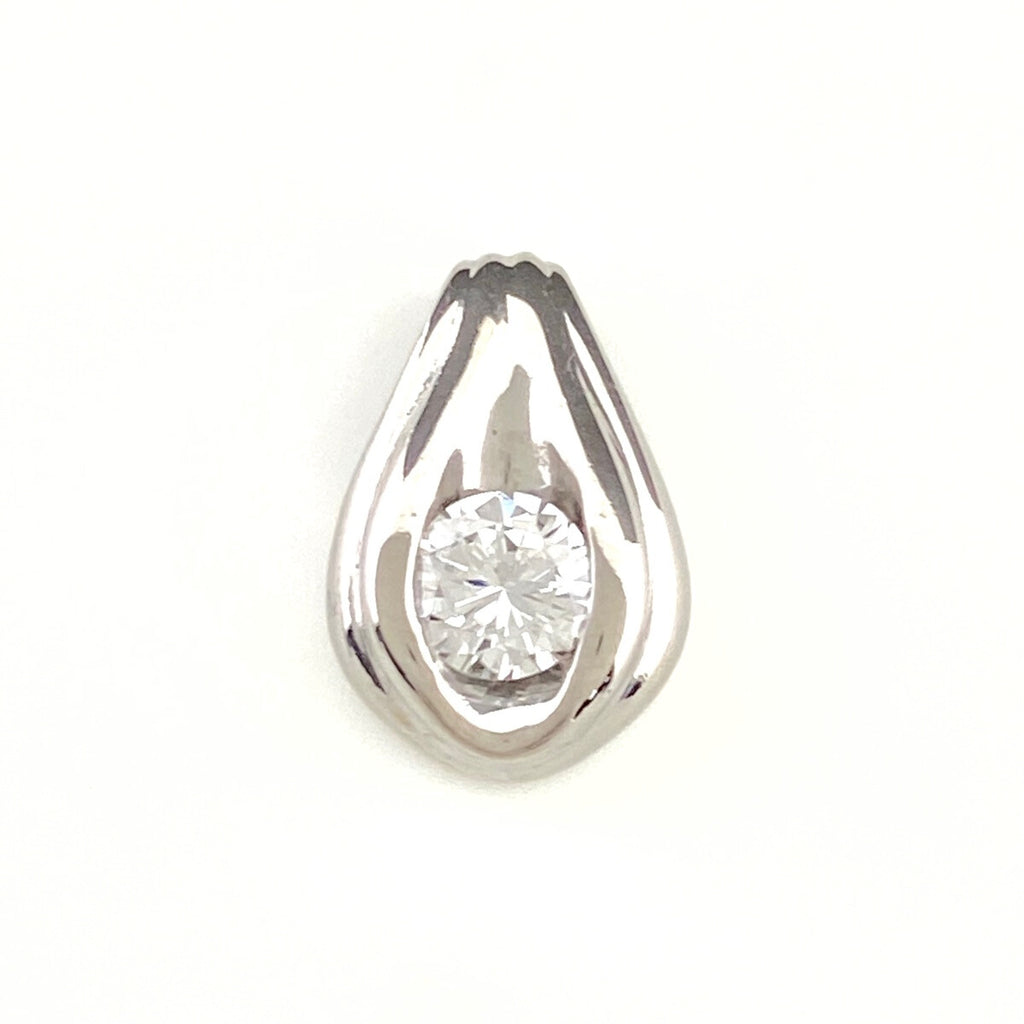 ダイヤモンド ペンダントトップ プラチナ ペンダントトップ Pt900 ダイヤモンド レディース 【中古】nbjwl