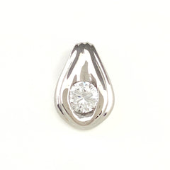 ダイヤモンド ペンダントトップ プラチナ ペンダントトップ Pt900 ダイヤモンド レディース 【中古】nbjwl
