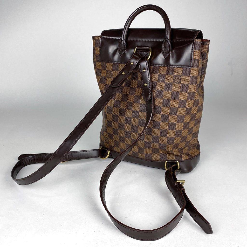 ルイ・ヴィトン ソーホー バックパック デイパック リュック ダミエ ブラウン N51132 レディース 【中古】 brbag