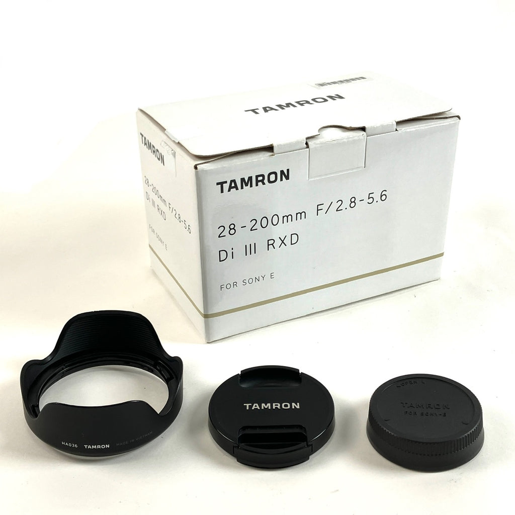 【在庫一掃】 タムロン TAMRON 28-200mm F2.8-5.6 Di III RXD A071 (ソニー E用) 一眼カメラ用レンズ（オートフォーカス） 【中古】cambb