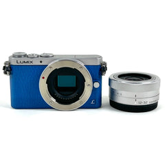 パナソニック Panasonic LUMIX DMC-GM1SK 標準ズームレンズキット ブルー デジタル ミラーレス 一眼カメラ 【中古】