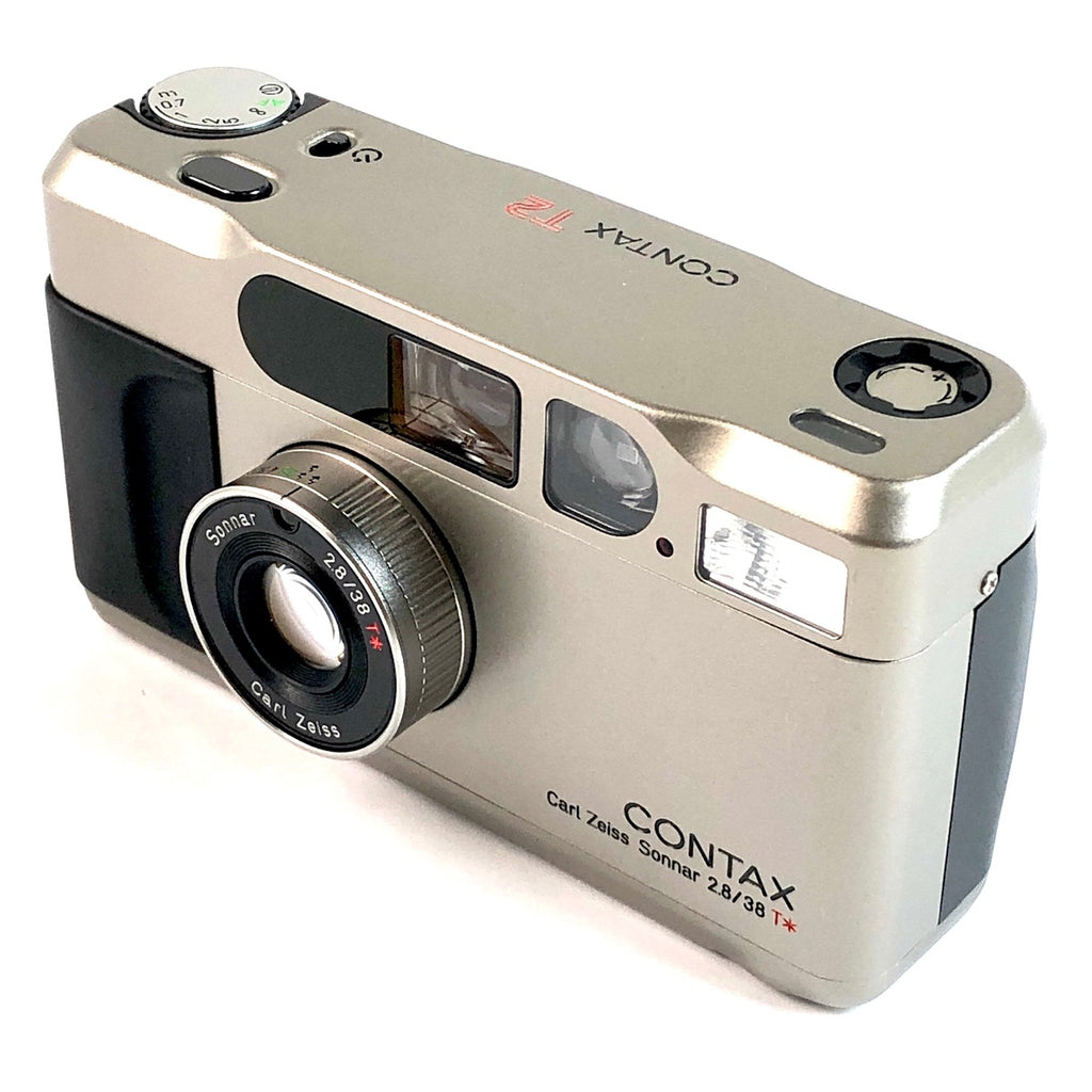 コンタックス CONTAX T2 チタンシルバー フィルム コンパクトカメラ 【中古】