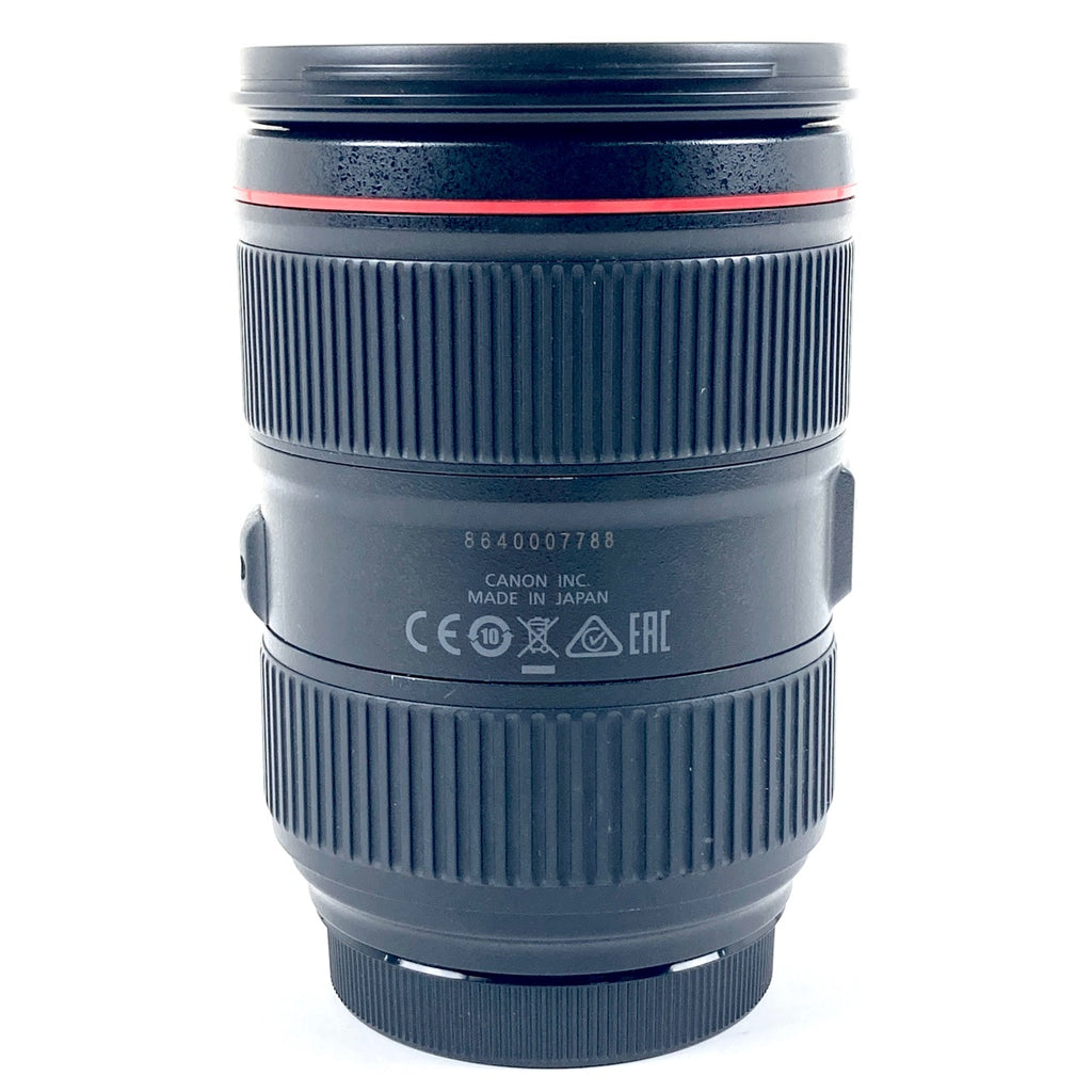 キヤノン Canon EF 24-105mm F4L IS II USM［ジャンク品］ 一眼カメラ用レンズ（オートフォーカス） 【中古】