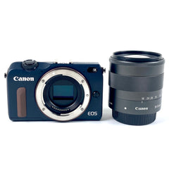 キヤノン Canon EOS M2 EF-M 18-55 IS STM レンズキット ベイブルー デジタル ミラーレス 一眼カメラ 【中古】