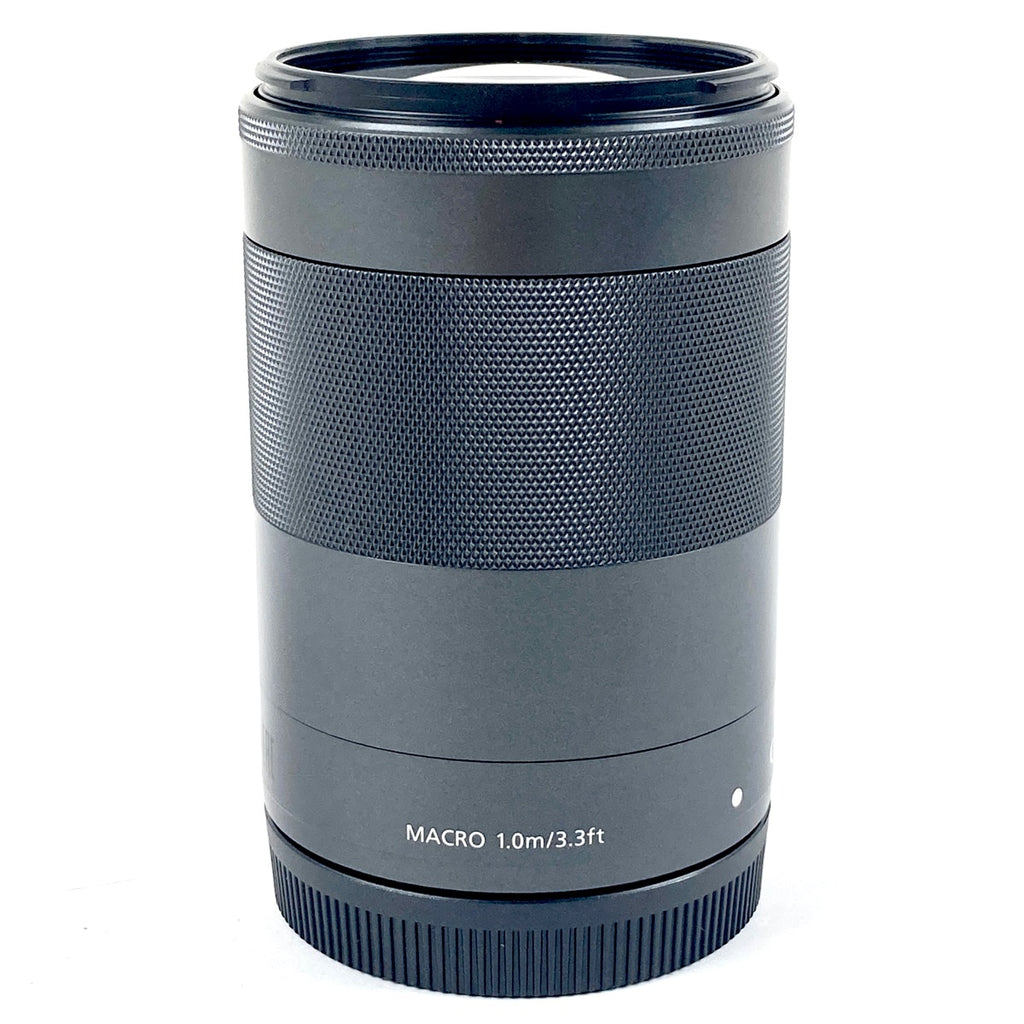 キヤノン Canon EF-M 55-200mm F4.5-6.3 IS STM ブラック 一眼カメラ用レンズ（オートフォーカス） 【中古】