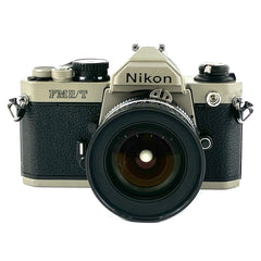 ニコン Nikon NEW FM2/T チタン ＋ Ai-S NIKKOR 20mm F2.8 フィルム マニュアルフォーカス 一眼レフカメラ 【中古】