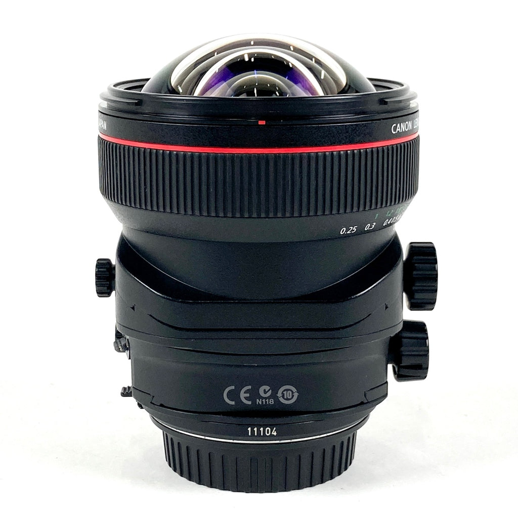キヤノン Canon TS-E 17mm F4 L 一眼カメラ用レンズ（マニュアルフォーカス） 【中古】