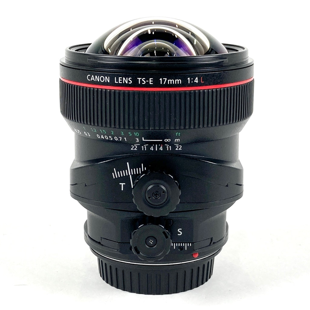 キヤノン Canon TS-E 17mm F4 L 一眼カメラ用レンズ（マニュアルフォーカス） 【中古】