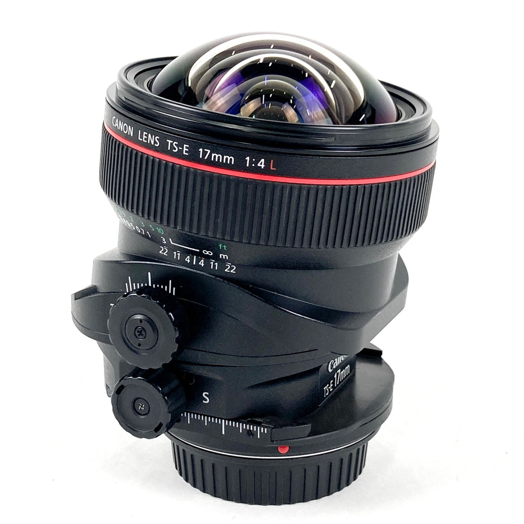 キヤノン Canon TS-E 17mm F4 L 一眼カメラ用レンズ（マニュアルフォーカス） 【中古】