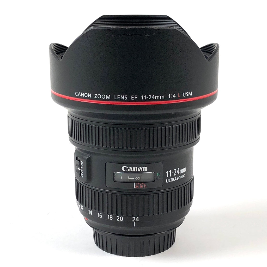 キヤノン Canon EF 11-24mm F4L USM 一眼カメラ用レンズ（オートフォーカス） 【中古】