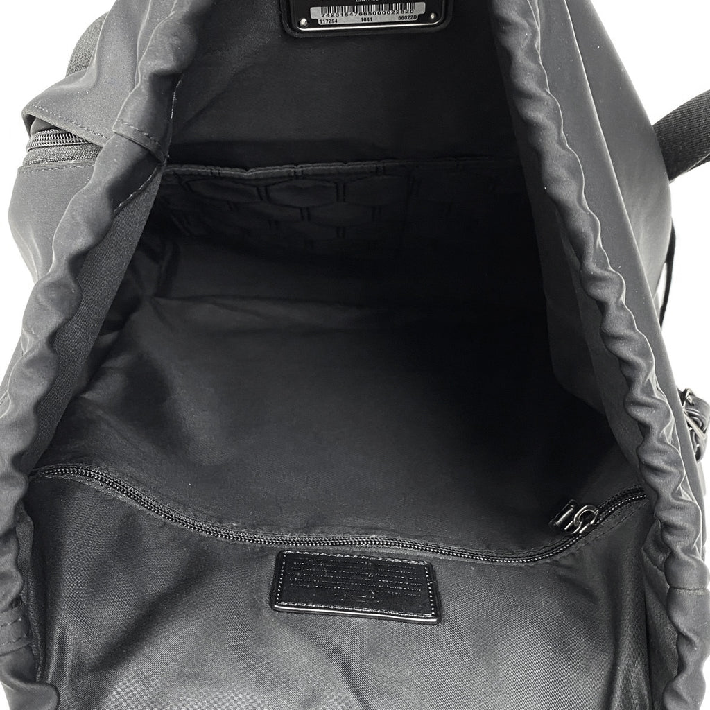 トゥミ ロゴ リュックサック バックパック デイパック リュック ナイロン ブラック メンズ 【中古】