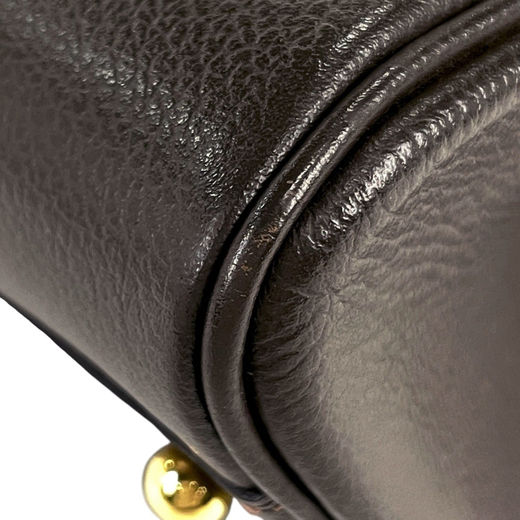 デルヴォー ブリヨン ハンドバッグ 手提げ ハンドバッグ レザー ブラウン レディース 【中古】brbag