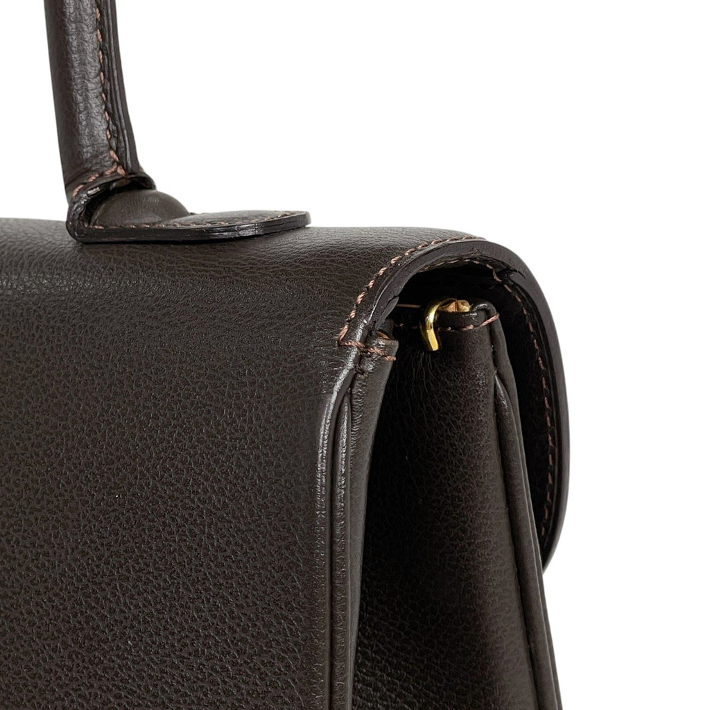 デルヴォー ブリヨン ハンドバッグ 手提げ ハンドバッグ レザー ブラウン レディース 【中古】brbag
