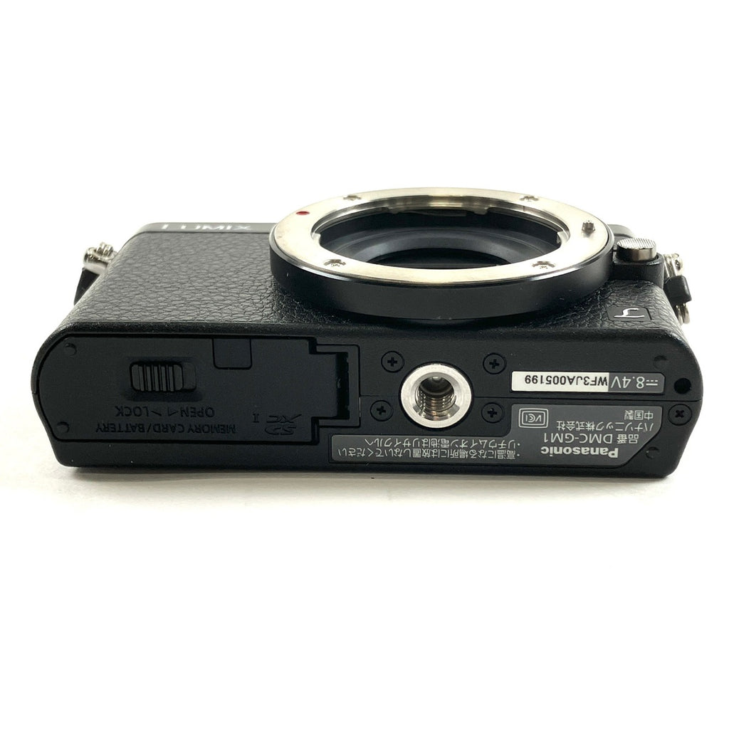 パナソニック Panasonic LUMIX DMC-GM1K レンズキット ブラック［ジャンク品］ デジタル ミラーレス 一眼カメラ 【中古】