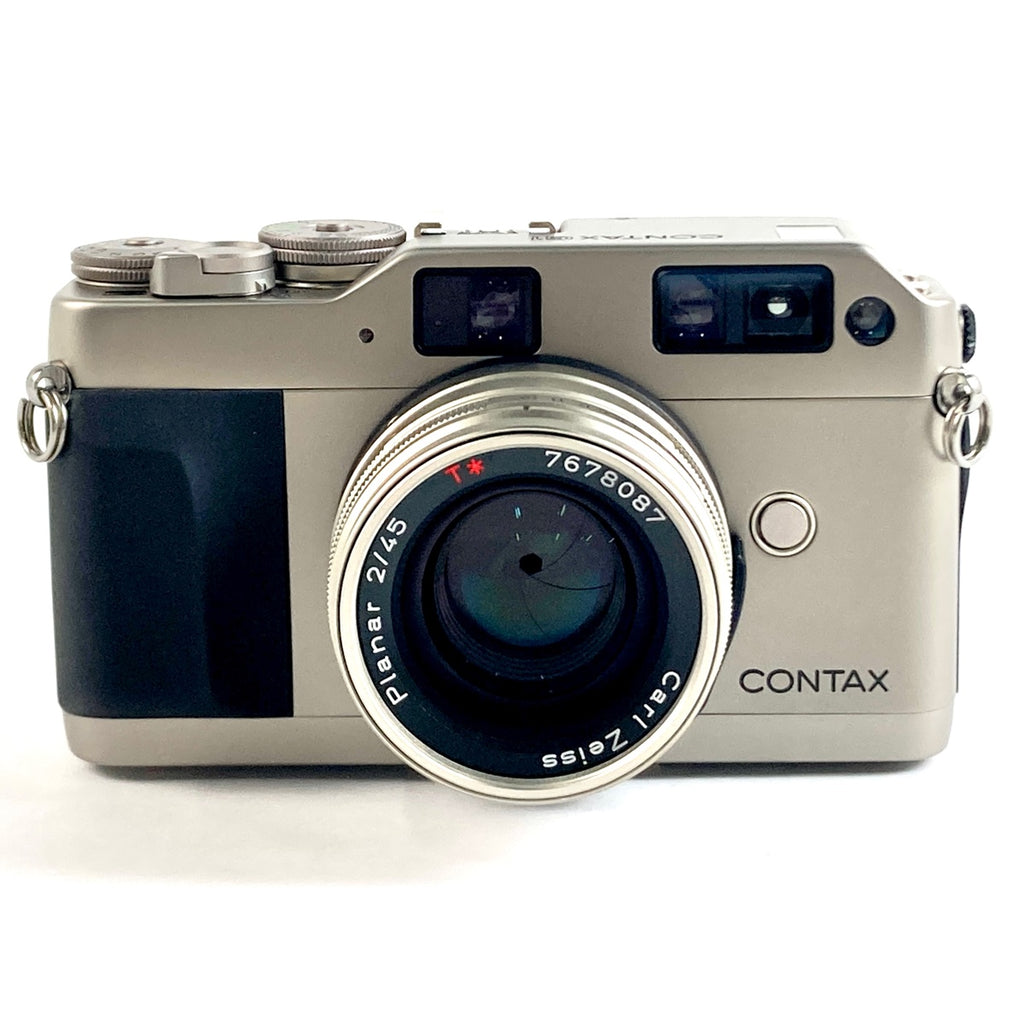 コンタックス CONTAX G1 + Planar T* 45mm F2 プラナー Gマウント フィルム レンジファインダーカメラ 【中古】