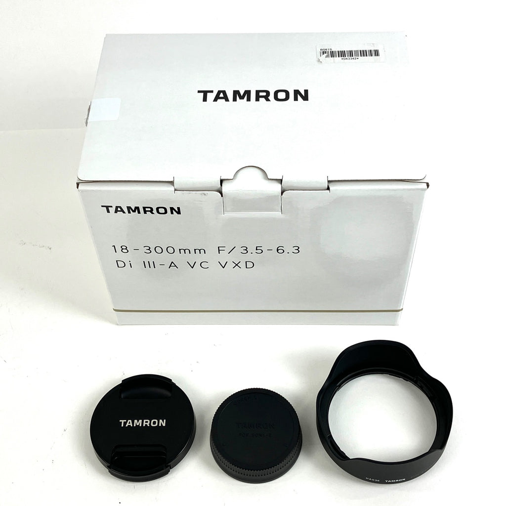 タムロン TAMRON 18-300mm F3.5-6.3 Di III-A VC VXD B061 (ソニー Eマウント) 一眼カメラ用レンズ（オートフォーカス） 【中古】cambb