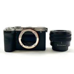 ソニー SONY α7C II ズームレンズキット ILCE-7CM2L S シルバー デジタル ミラーレス 一眼カメラ 【中古】cambb