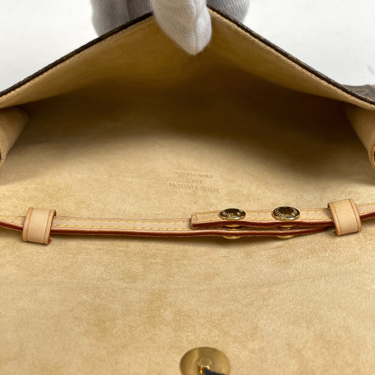 ᨒ*】様 【鑑定済み】ルイヴィトンポシェットツイン　ショルダー　斜め掛け　ポーチ ルイ・ヴィトン(LOUIS VUITTON) 中古 ポシェットツインpm