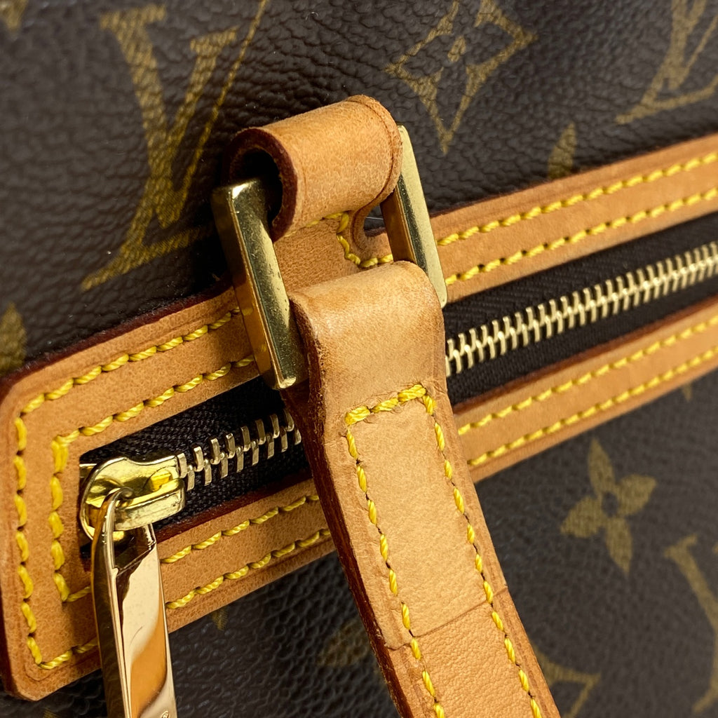 ルイ・ヴィトン シテ MM 肩掛け ショルダーバッグ モノグラム ブラウン M51182 レディース 【中古】brbag
