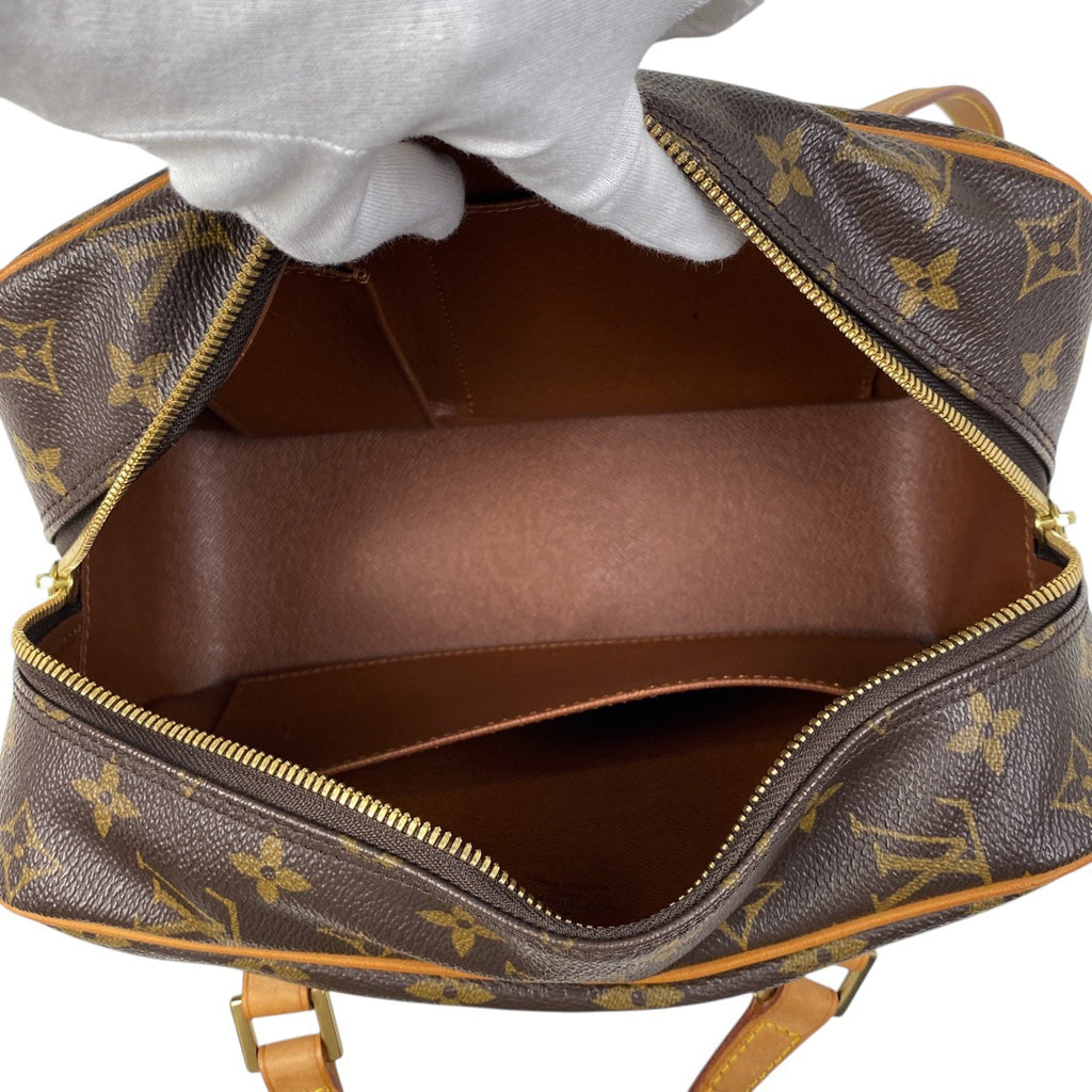 ルイ・ヴィトン シテ MM 肩掛け ショルダーバッグ モノグラム ブラウン M51182 レディース 【中古】brbag