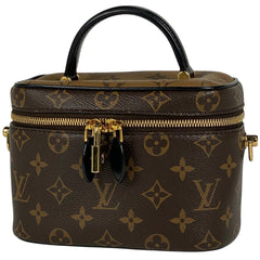 ルイ・ヴィトン ヴァニティ NV PM 2WAY ショルダーバッグ 化粧ポーチ モノグラムリバース ブラウン M45165 レディース 【中古】brbag