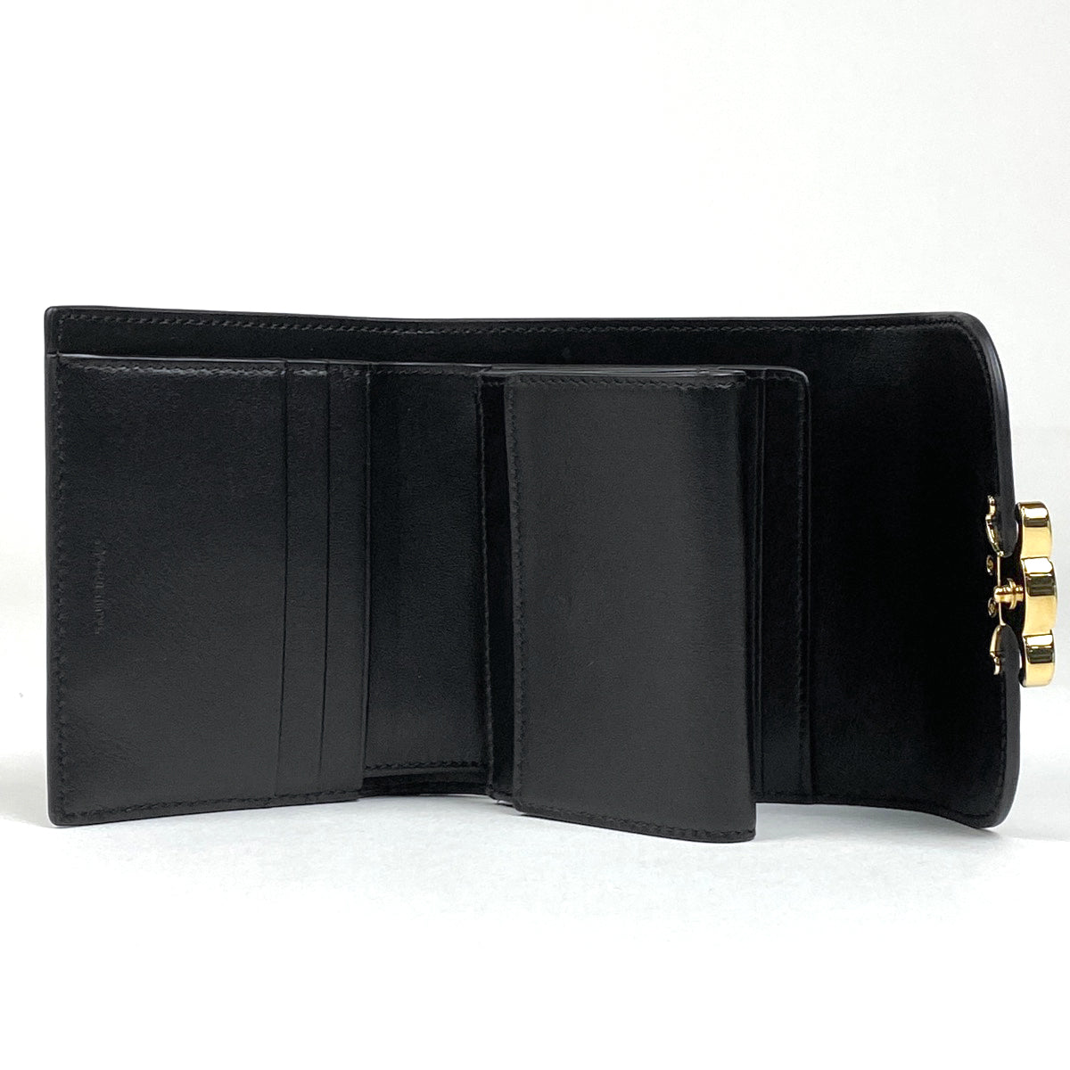 バイセル公式】【在庫一掃】 セリーヌ トリオンフ 三つ折り 財布 ロゴ