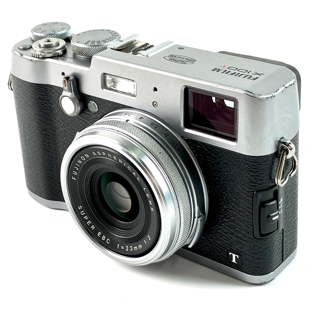 富士フイルム FUJIFILM X100T シルバー コンパクトデジタルカメラ 【中古】cambb
