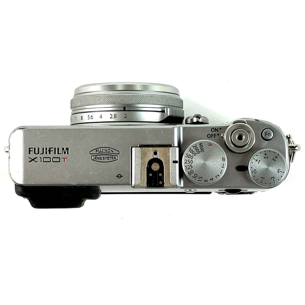 富士フイルム FUJIFILM X100T シルバー コンパクトデジタルカメラ 【中古】cambb