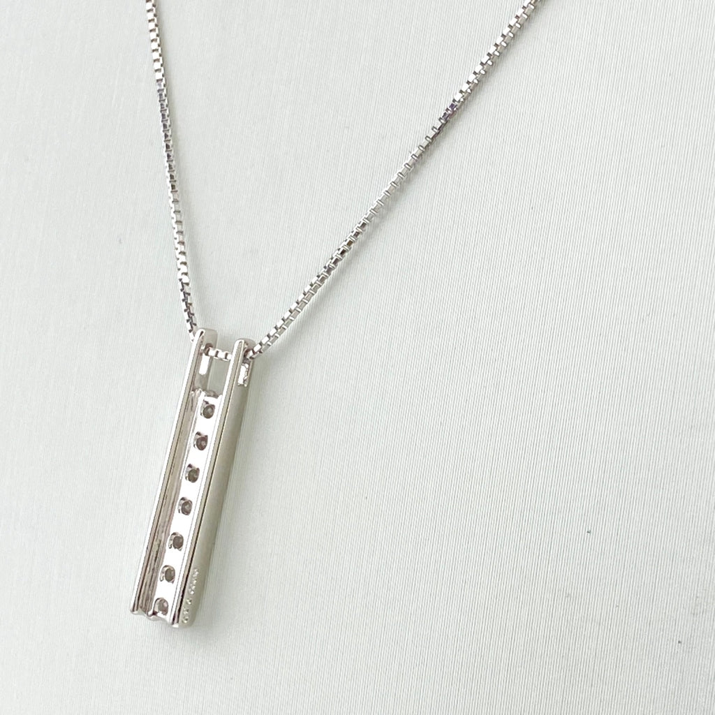 メレダイヤ デザインネックレス プラチナ ペンダント ネックレス Pt900 Pt850 ダイヤモンド レディース 【中古】nbjwl