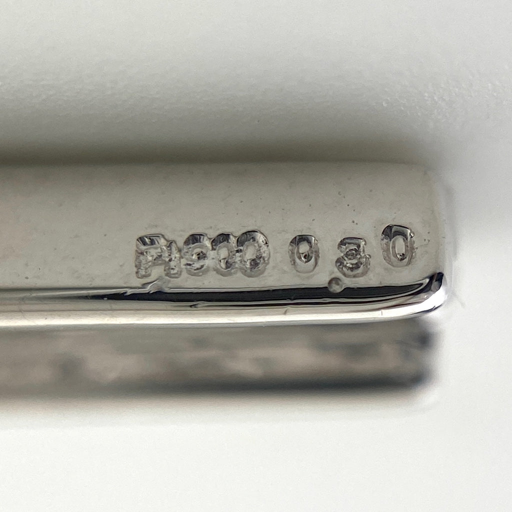 メレダイヤ デザインネックレス プラチナ ペンダント ネックレス Pt900 Pt850 ダイヤモンド レディース 【中古】nbjwl