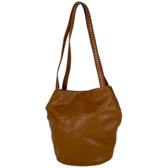 ボッテガヴェネタ ロゴ ハンドバッグ ショルダーバッグ 肩掛け ハンドバッグ レザー ブラウン レディース 【中古】brbag