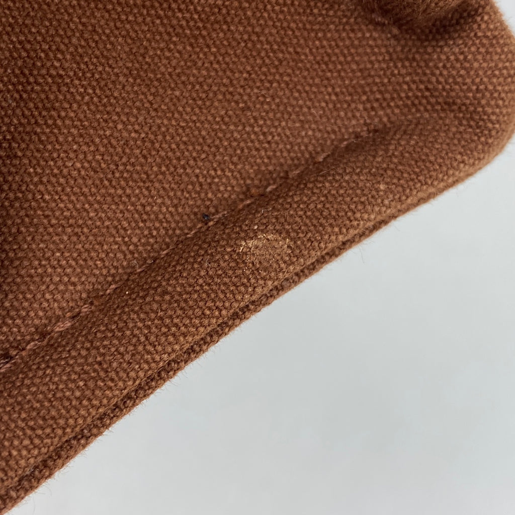 エルメス フールトゥ PM ハンドバッグ トートバッグ キャンバス ブラウン レディース 【中古】brbag