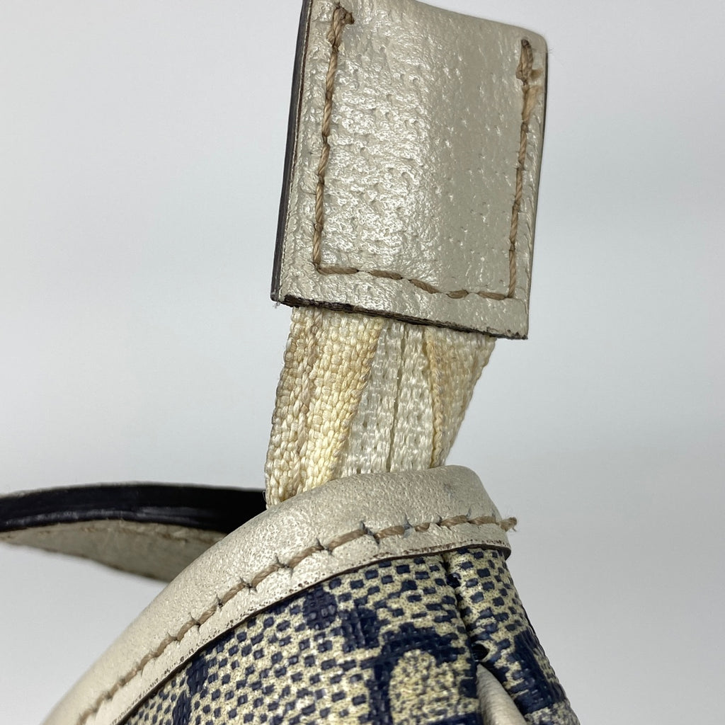 グッチ GG柄 ショルダーバッグ 斜め掛け ショルダーバッグ コーティングキャンバス ネイビー 257246 レディース 【中古】brbag