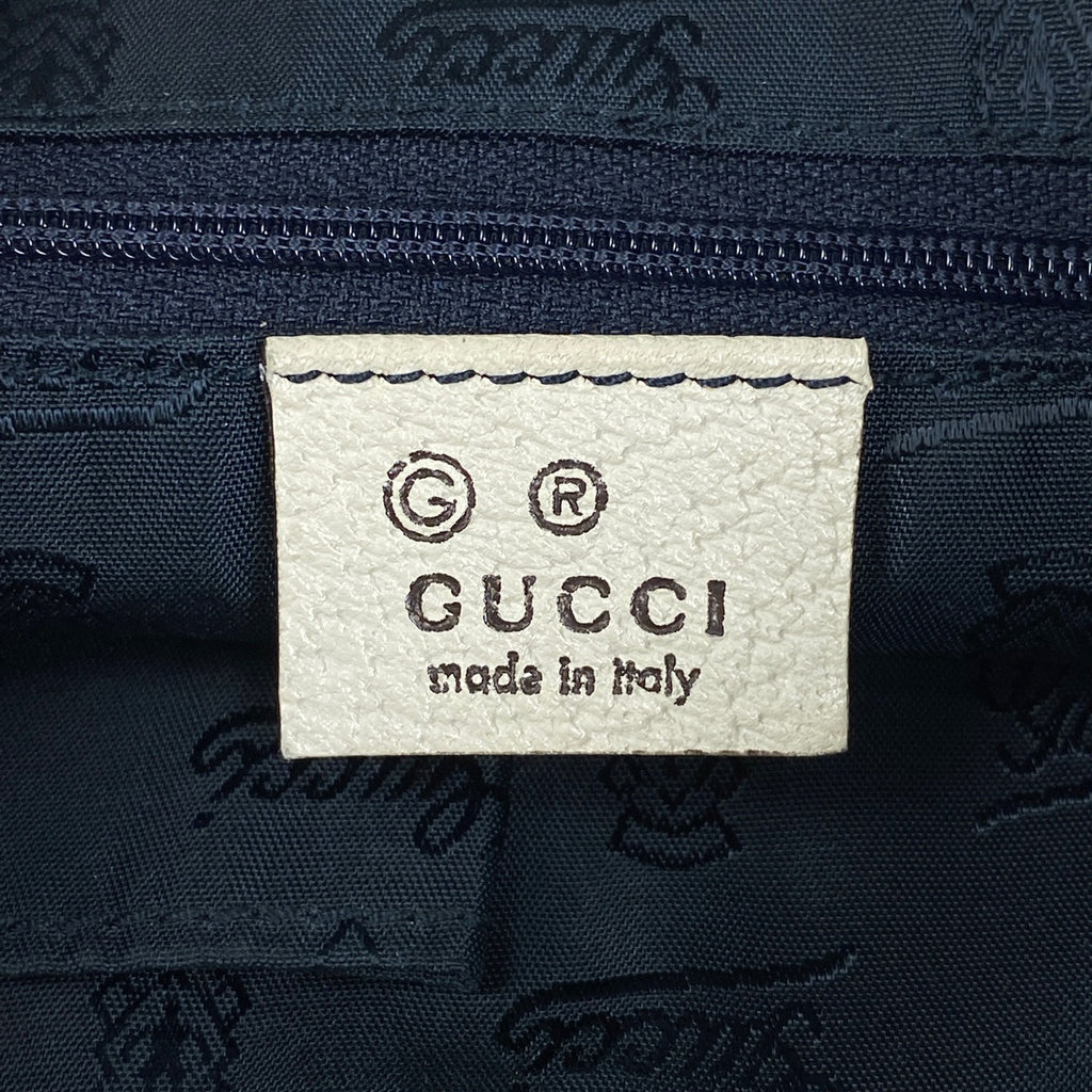 グッチ GG柄 ショルダーバッグ 斜め掛け ショルダーバッグ コーティングキャンバス ネイビー 257246 レディース 【中古】brbag