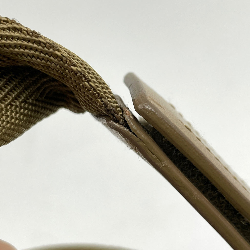 プラダ ロゴプレート ショルダーバッグ 肩掛け ショルダーバッグ ナイロン ブラウン B9717 レディース 【中古】brbag